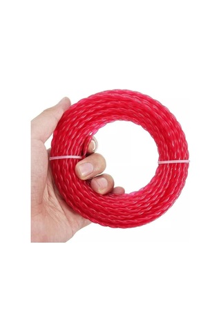 Worx Wa0209 Wg185e/wg186e İçin 2.4mm 20 Metre 5x 4m Pro-grade Spiral Burgulu Yedek Misina Fr Wa0209