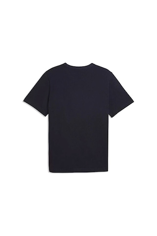 Puma Ess Elevated Tee Tk M Erkek Günlük Tişört 69570316 Lacivert