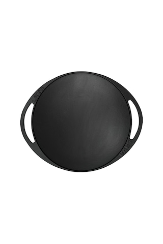 Lava Döküm Sac Kavurma Tavası Metal Kulplu Çap 28 CM
