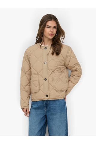 Only Onlharrıet Quılted Jacket Cc Otw Kadın Kahverengi Ceket - 5010242