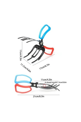 3 Pençeli 11 Cm Balık Sabitleyici Maşa Diğer