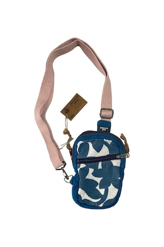 Old Cotton Cargo Vintage Unisex Renkli Günlük Salaş Toparlayıcı Çapraz Göğüs Omuz Postacı Çantası 13cmx21cm Turkuaz