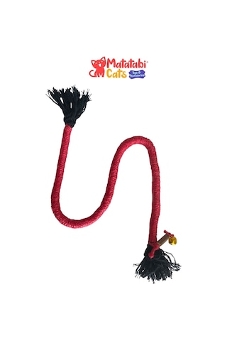 Rope Large Matatabi Li Çıngıraklı İp Kedi Oyuncağı