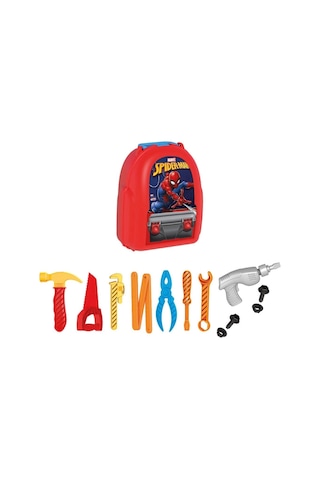 03845 Spiderman Tamir Seti Sırt Çantası -fentoys