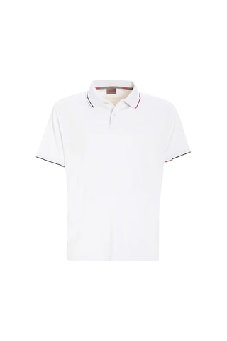 Slam Slam Deck Lgt Pique Polo Erkek Beyaz Polo Tişört W02