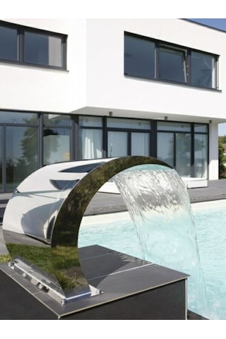 DEV PASLANMAZ 500x1000 mm Lüks Model Havuz Şelale AISI 316 Kalite