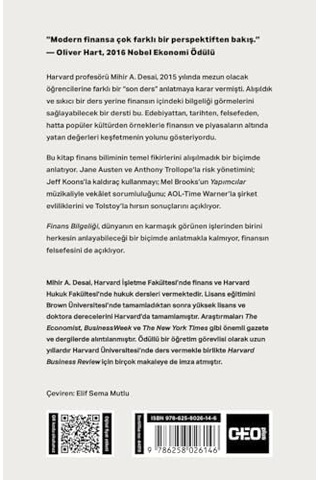 Finans Bilgeliği: Risk Ve Getiri Dünyasında İnsanlığı Keşfetmek