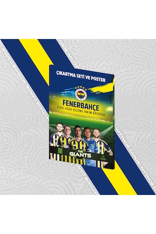 Fenerbahçe - The Gıants 2025/26 Poster Ve Çıkartma Seti
