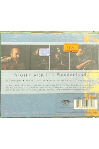 Plak Değildir Cd Dir Cd Night Ark In Wonderland Cd