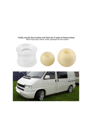 Lemestar Volkswagen T4 Vites Mekanizması Tamir Seti - 701711166 Oe Numara - 3 Adet Bushing 2 Tip - Dayanıklı Abs Malzeme