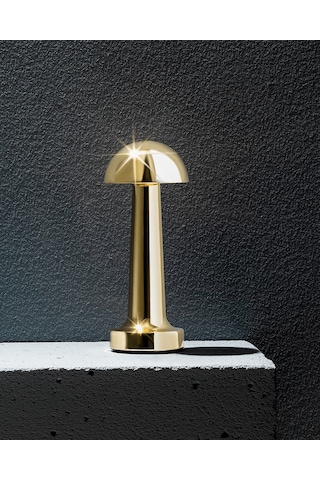 Madame Coco Leona Abajur Abjr000000002010x10x22 Cm-gold