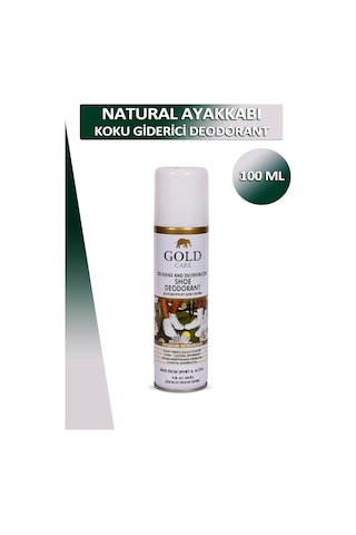 Bağcık + Gold Care Koku Giderici Ve Önleyici Ayakkabı Deodorantı 100 Ml Set