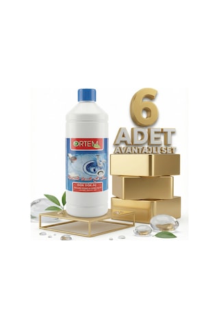 Ortem Sıvı Lavabo Açıcı 6x900 Gr