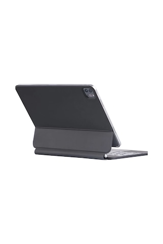 Apple iPad Uyumlu Pro 13 2024 Kılıf X9p Magic Manyetik Klavyeli Tablet Kılıfı - Siyah Diğer