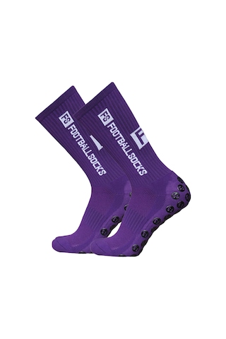Ranyeek Fs Silikon Tabanlı Çorap: Kaymayan, Esnek Ve Konforlu Spor Çorapları Mor