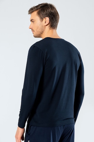 Cacharel Erkek V Yaka Uzun Kollu T-shirt 1334/lacivert