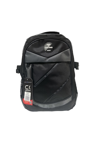 Büyük Su Geçirmeyen Kalın Kumaş Ortopedik Üç Bölmeli Okul Gezi Seyahat Kamp Sırt Çantası 32cmx47cm Gri