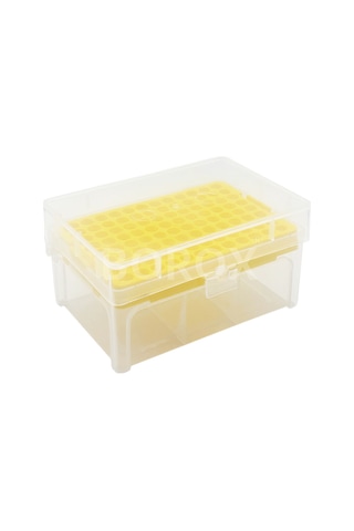 Boş Pipet Ucu Kutusu 2-200ul İçin Mikropipet Tip Box 96'lı