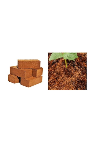 Cocopeat Sıkıştırılmış Hindistan Cevizi Torfu 65 Lt Kokopit