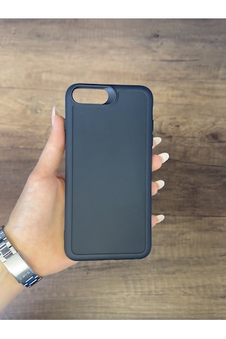 Apple Uyumlu iPhone 6/7/8 Plus Silikon Kılıf Xfab Siyah