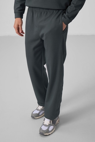 Haki Yüzeyi Dokulu Oversize Erkek Eşofman Takım - 85275 Haki