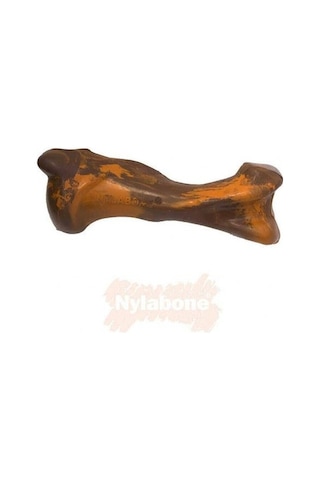 Nylabone Biftek ve Gravy Sos Aromalı Köpek Çiğneme Kemiği M