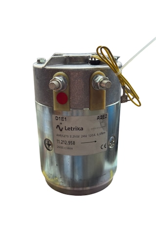 Im0055 Mahle Mm191 Letrika Dc Motor 24v-2.2kw 2600 Devir Sağ Dönüş