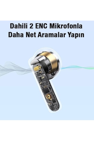 Baseus BT5.2V TWS Bluetooth 5.2 Kulak İçi Kulaklık