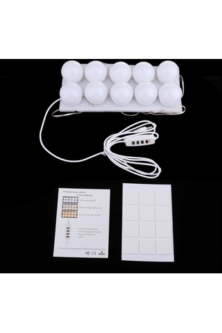 Suntek Vanity Style Led Ayna Işıkları Ampüller Kiti Lamba