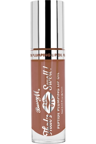 Barry M That's Swell Peptide Plumping Lip Oil Dolgunlaştırıcı Dudak Ruju Lip Gloss Nude Nektar Ten Rengi