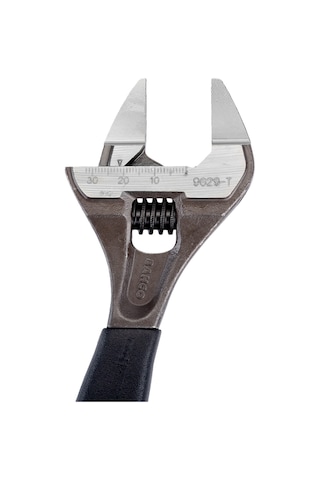 Bahco 9031t 8'' Kurbağacık Geniş Ağız Açıklığı. Ekstra İnce Dişli