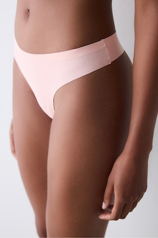 Penti Lacer Cut Tanga Külot Pembe