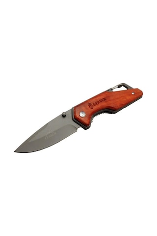 Gerber Kancalı Ahşap Çakı X27a 19 Cm Haki