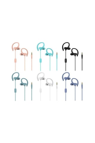 Kablolu Kulaklık Geniş Uygulama Çevresel Ses Efekti Ergonomik Yaratıcı 3.5 MM Gürültü Önleyici Sporcu Kulaklık Ses Aksesuarları