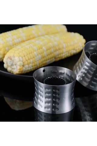 Dofolink 304 Paslanmaz Çelik Mısır Soyucu, Gıda Kalitesi, Keskin Dişli Tasarım, Hızlı Ve Güvenli Mısır Soyma Aleti, Mutfak Gereci