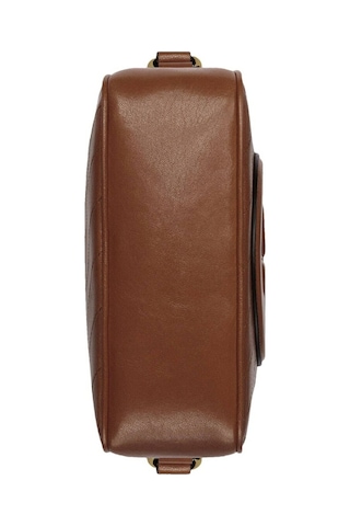 Gucci Blondie Small Leather Shoulder Bag Kahverengi