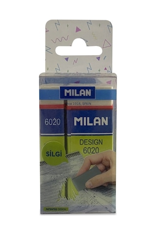 Milan Desıgn 6020 Silgi Blister - 3lü