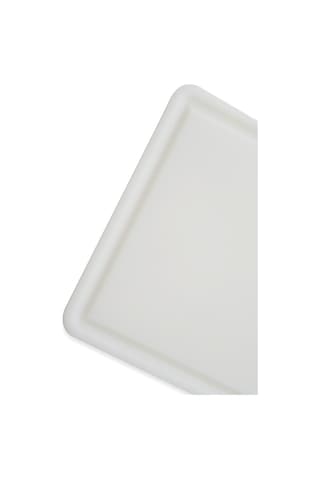 Türkay Kesim Tahtası Polietilen Oluklu Plastik Levhası Beyaz 32.5