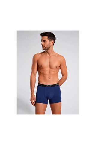 Uğur Bebe 5 Adet Siyah Lacivert Gri Tatkan Erkek Modal Boxer %45 Pamuk %45 Modal %10 Elastan Esnek Nefes Alan Super Fit Premium Lacivert Boxer Asorti Asorti