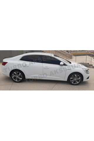 S-Dizayn  Renault Megane 4 Sd Krom Cam Çerçevesi 12 Prç 2016 ve Üzeri