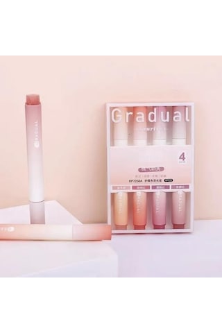 Gradual Pembe Soft Renkler 4lü Fosforlu Kalem Seti Pembe