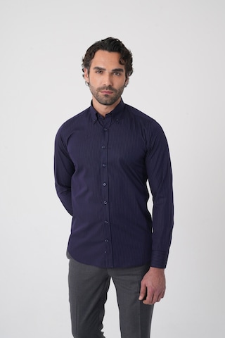 Bisse Regular Fit Erkek Uzun Kol Cepsiz Pamuk Lacivert Gömlek Gmczg250134 C39 Lacivert