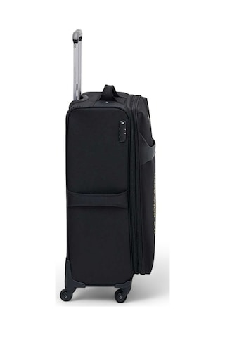 U.s. Polo Assn. Siyah Kumaş Unisex Orta Boy Valiz Plvlz22816b-o Siyah