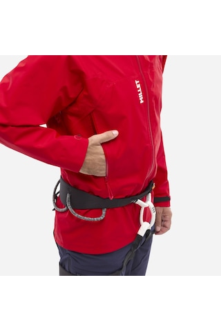 Millet Kamet Lıght Gore-tex 3l Plaın Ceket Mıv7739 0335 Kırmızı