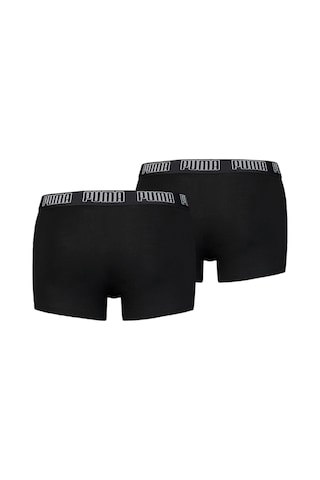 Puma Basıc Trunk Erkek İç Çamaşı Şort 2li Paket 935015 01 Siyah