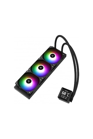 Segotep Beaced 360 Argb Siyah Sıvı İşlemci Soğutucusu Am5 Ve Lga1700 Uyumlu