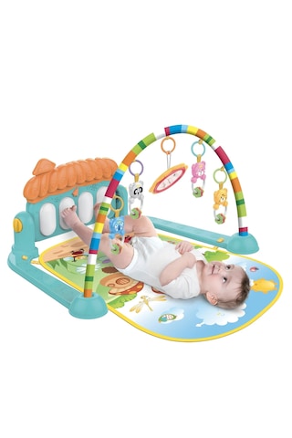 Babycim Piyanolu Oyun Halısı - Mantar