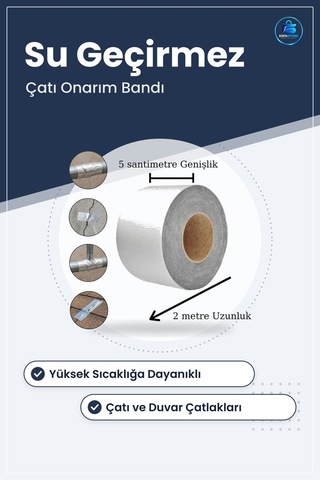Yüksek Sıcaklu011fıa Dayanan Su Geçirmez Folyo Bant Çatı Duvar Ça