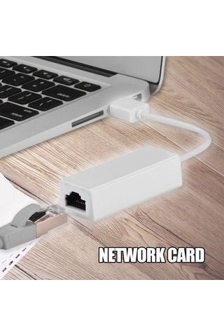 Usb - Rj45 网络适配器 10/100 Mbps Macbook/win7 多系统兼容 Lan 转接器