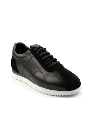 Bambi Siyah Leather Erkek Sneaker E01440030102 Siyah